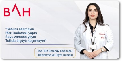 Ramazan Ayında Dengeli Beslenme ve Sağlık İçin Tavsiyeler